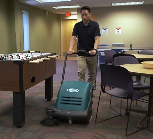 S7 Barredora de conductor acompañante a batería alt 3